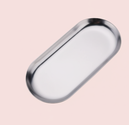 Tavă inox ustensile Manichiura/Pedichiura