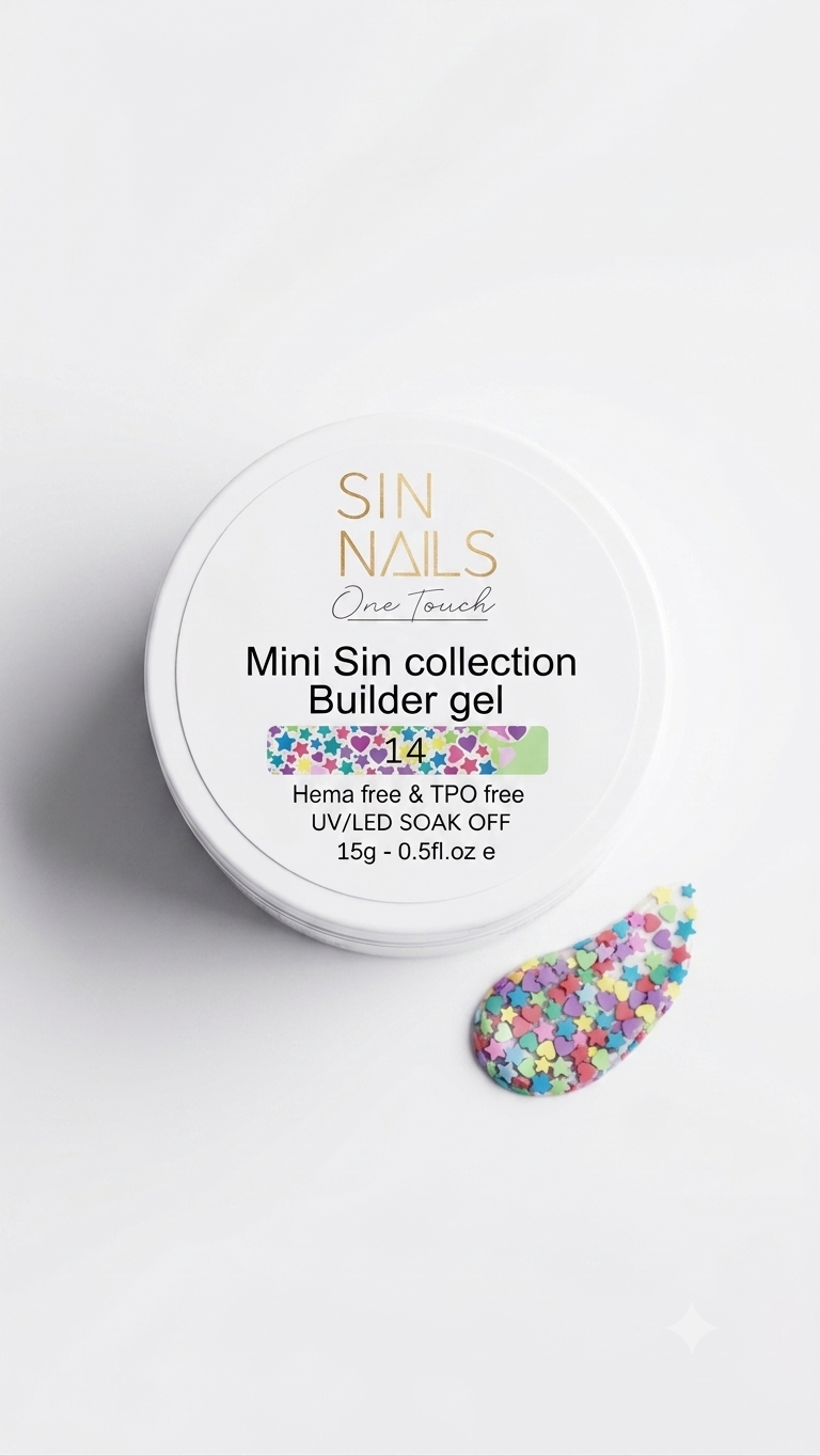Mini Sin -Builder Gel Nr 14