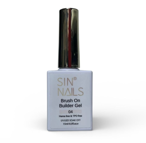 Brush-On Builder Gel Nr. 04 HEMA Free & TPO Free
