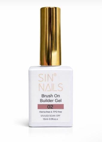 Brush On Builder Gel 02 HEMA TPO FREE