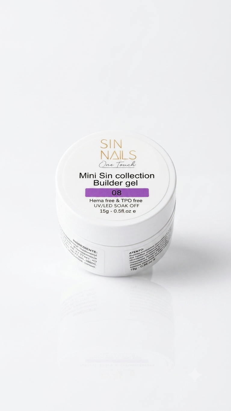 Mini Sin -Builder Gel Nr 08