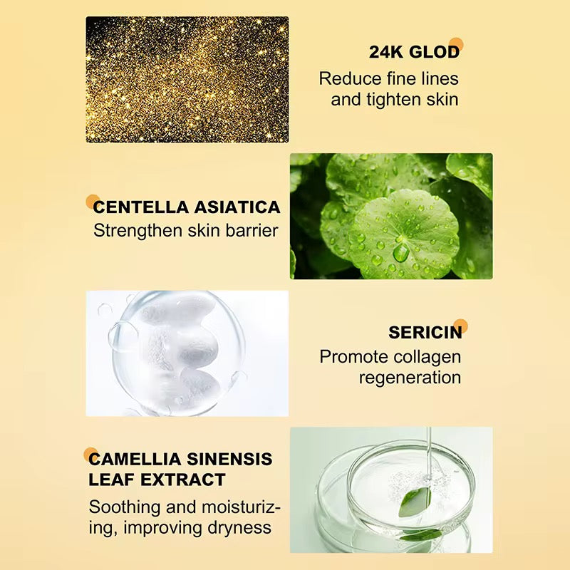 24K Gold & Black Truffles Skincare Set