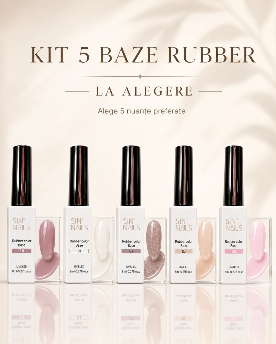 Kit 5 Baze Rubber TPO FREE – la alegere