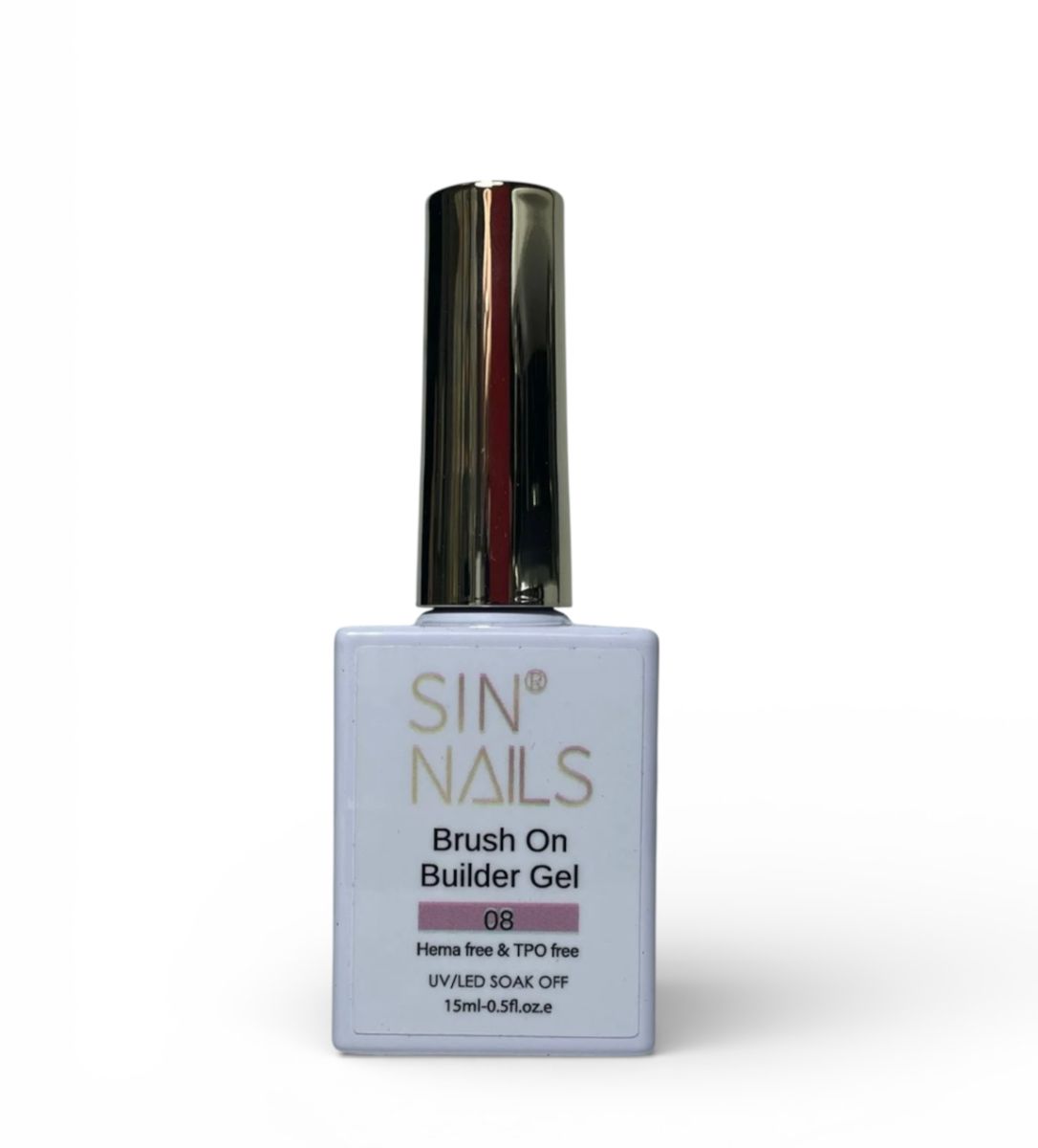 Brush-On Builder Gel Nr. 08 HEMA&TPO Free