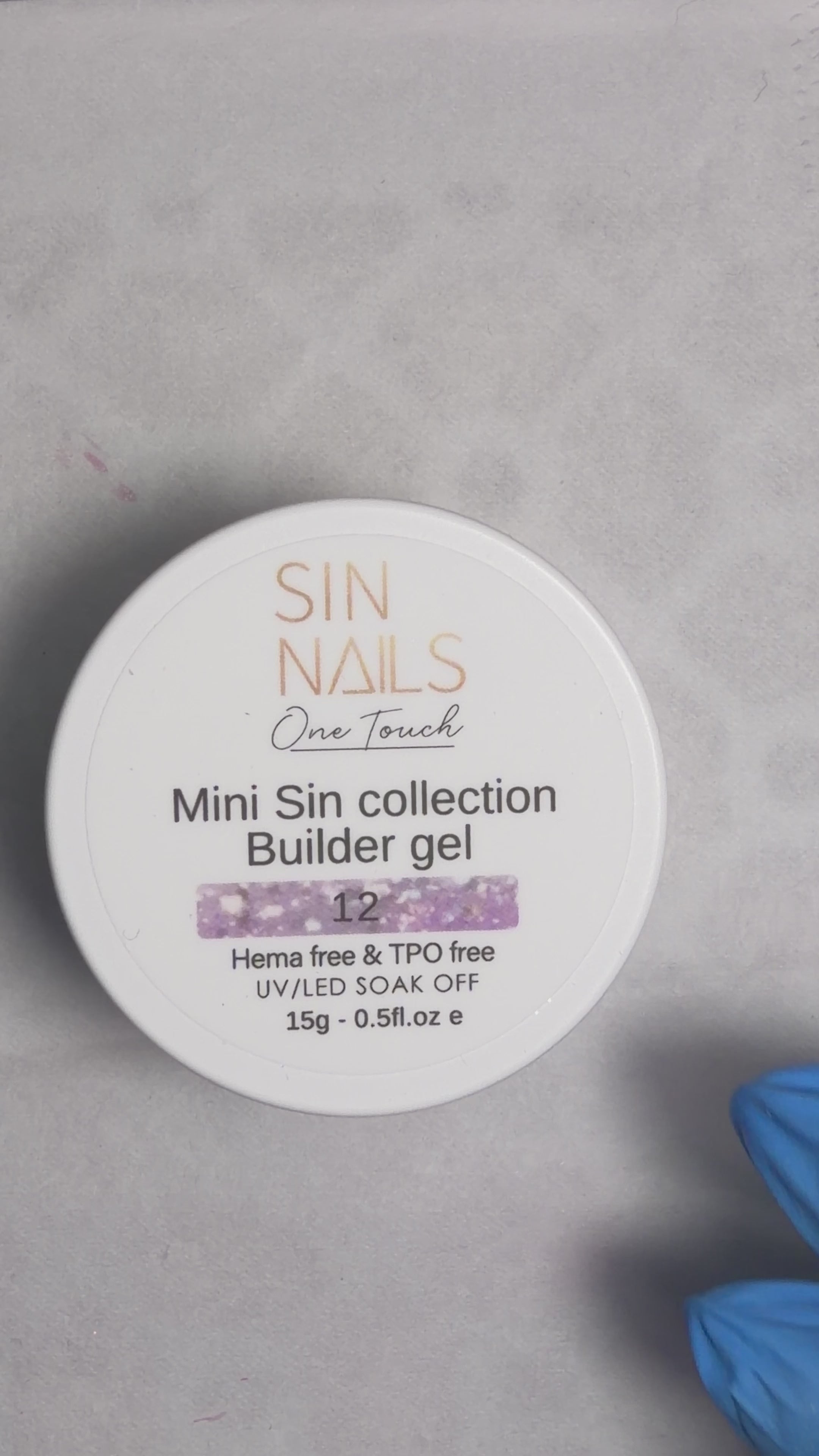 Mini Sin -Builder Gel Nr 12