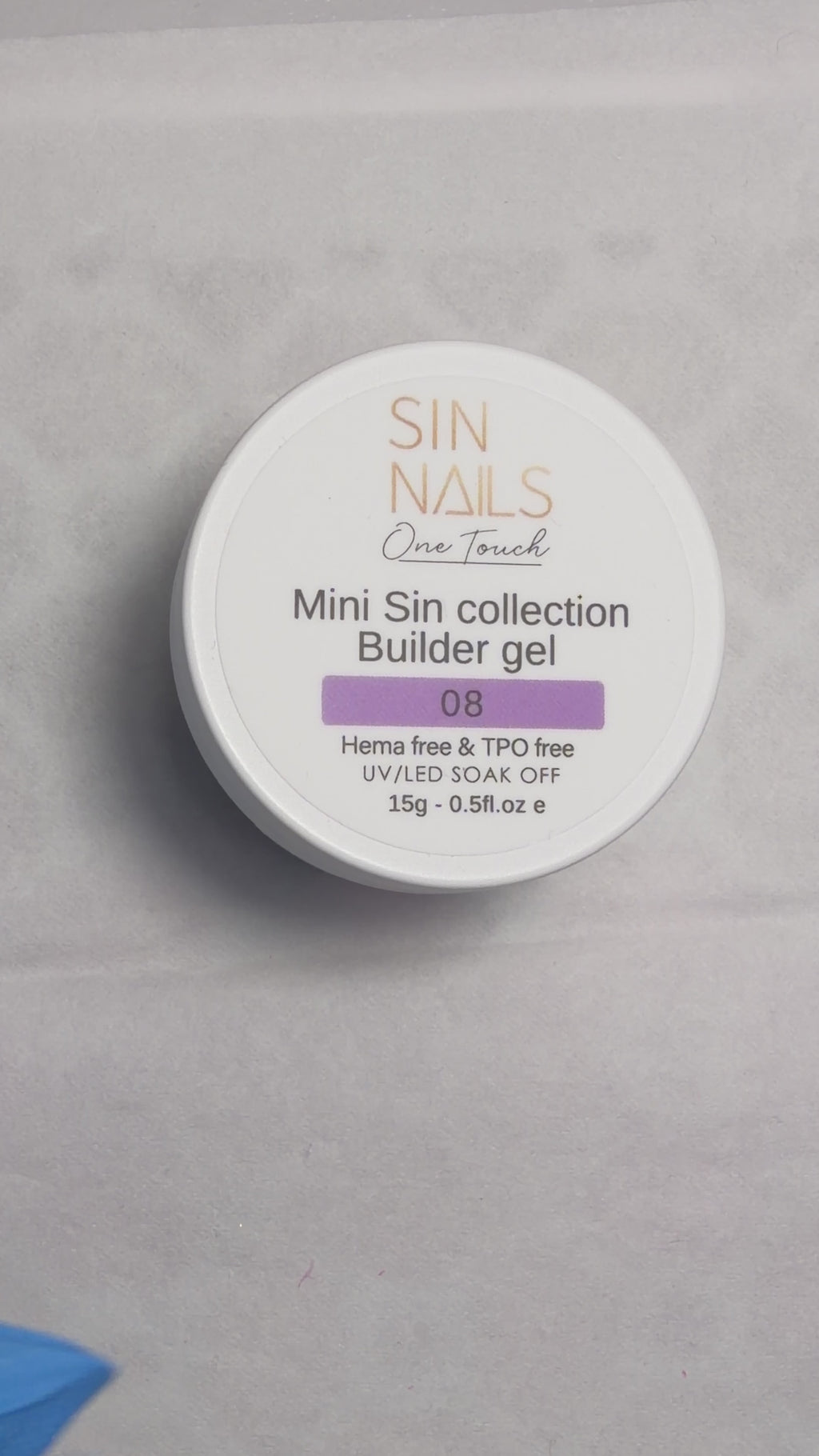 Mini Sin -Builder Gel Nr 08