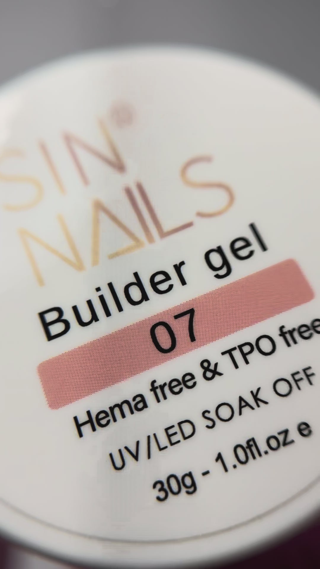 Builder Gel Nr.07 HEMA & TPO FREE