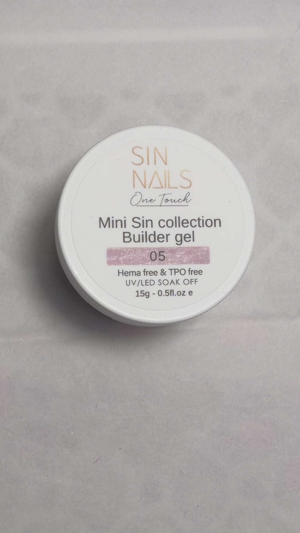 Mini Sin -Builder Gel Nr 05