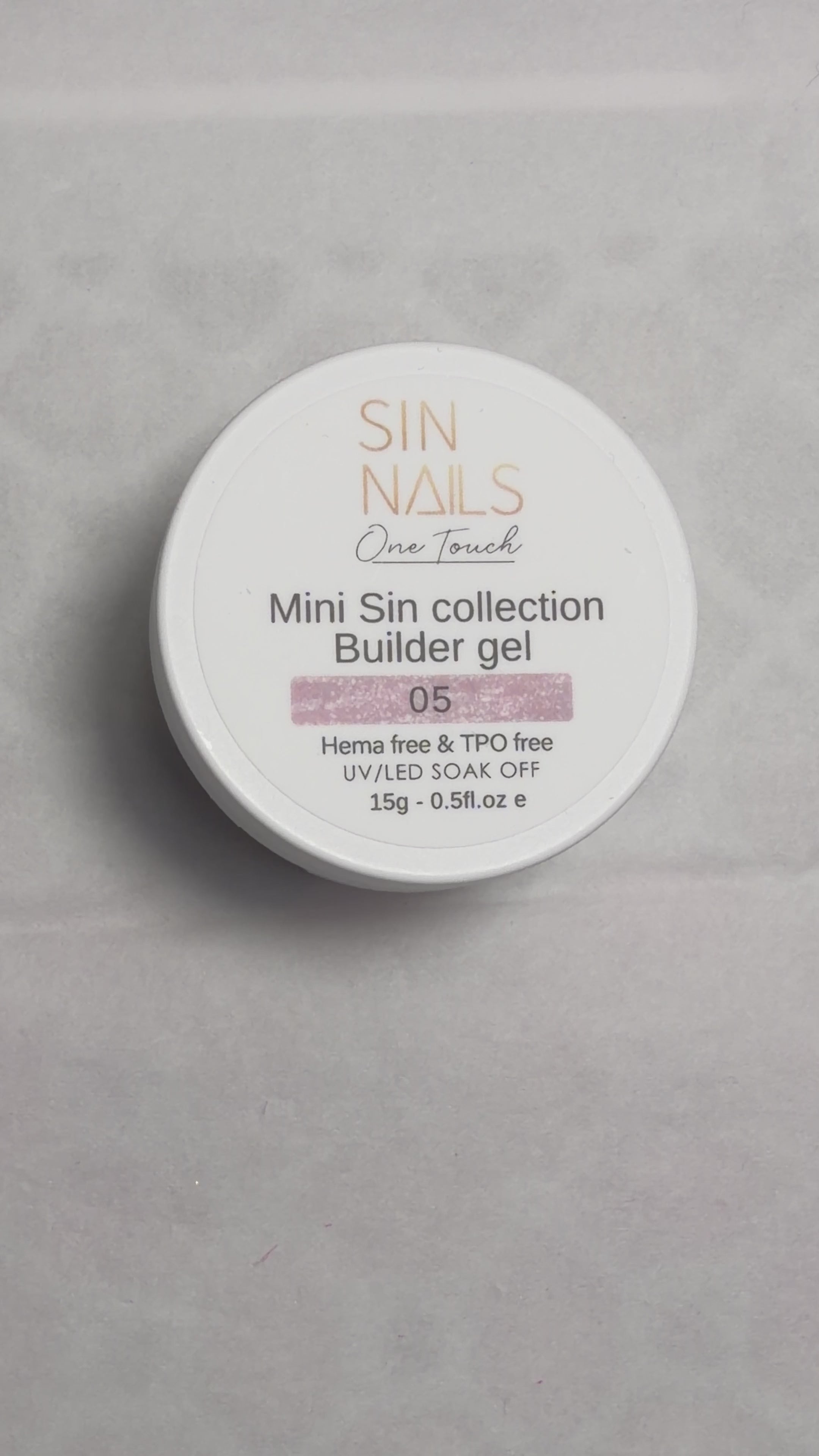 Mini Sin -Builder Gel Nr 05