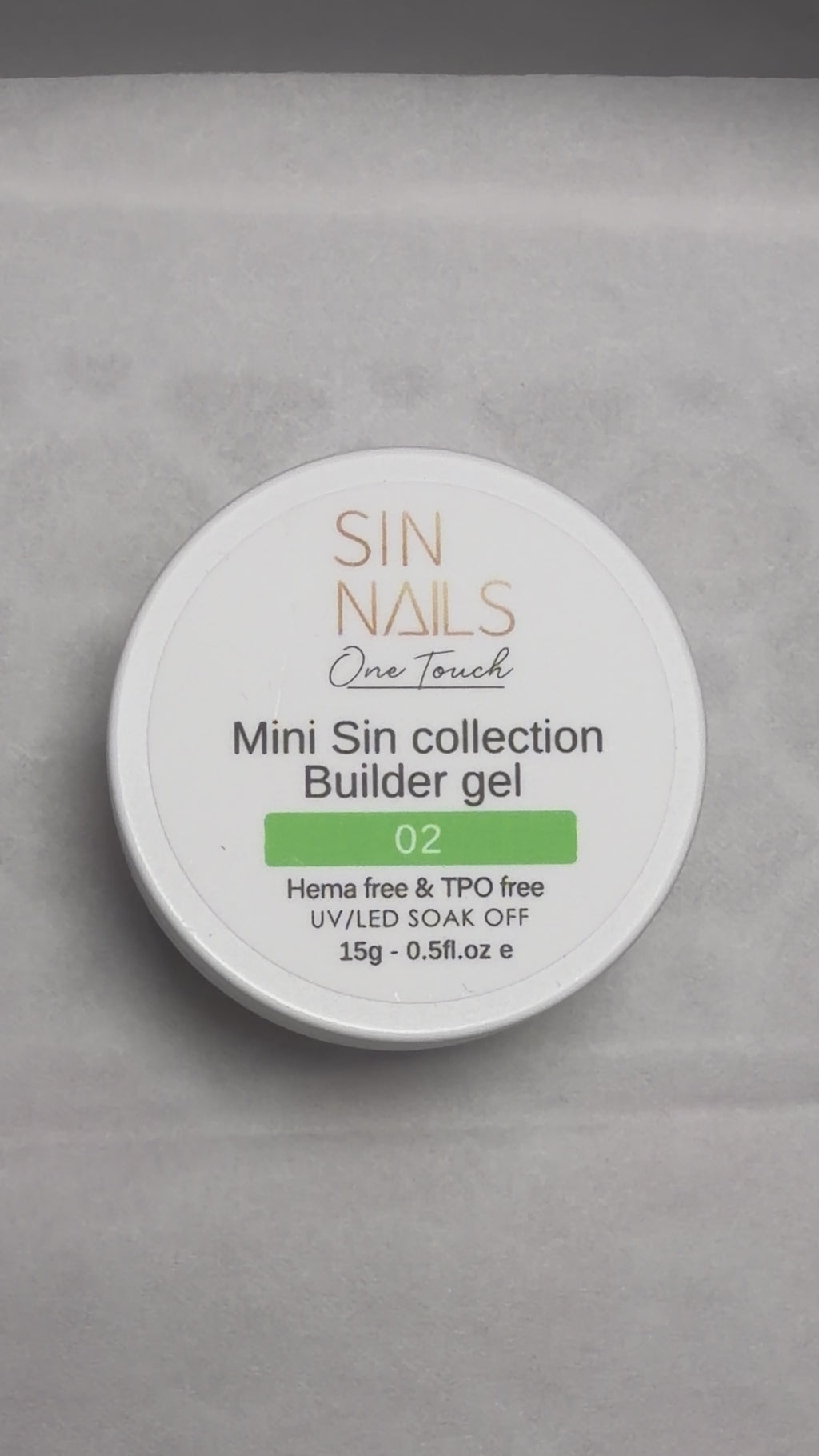 Mini Sin -Builder Gel Nr 02