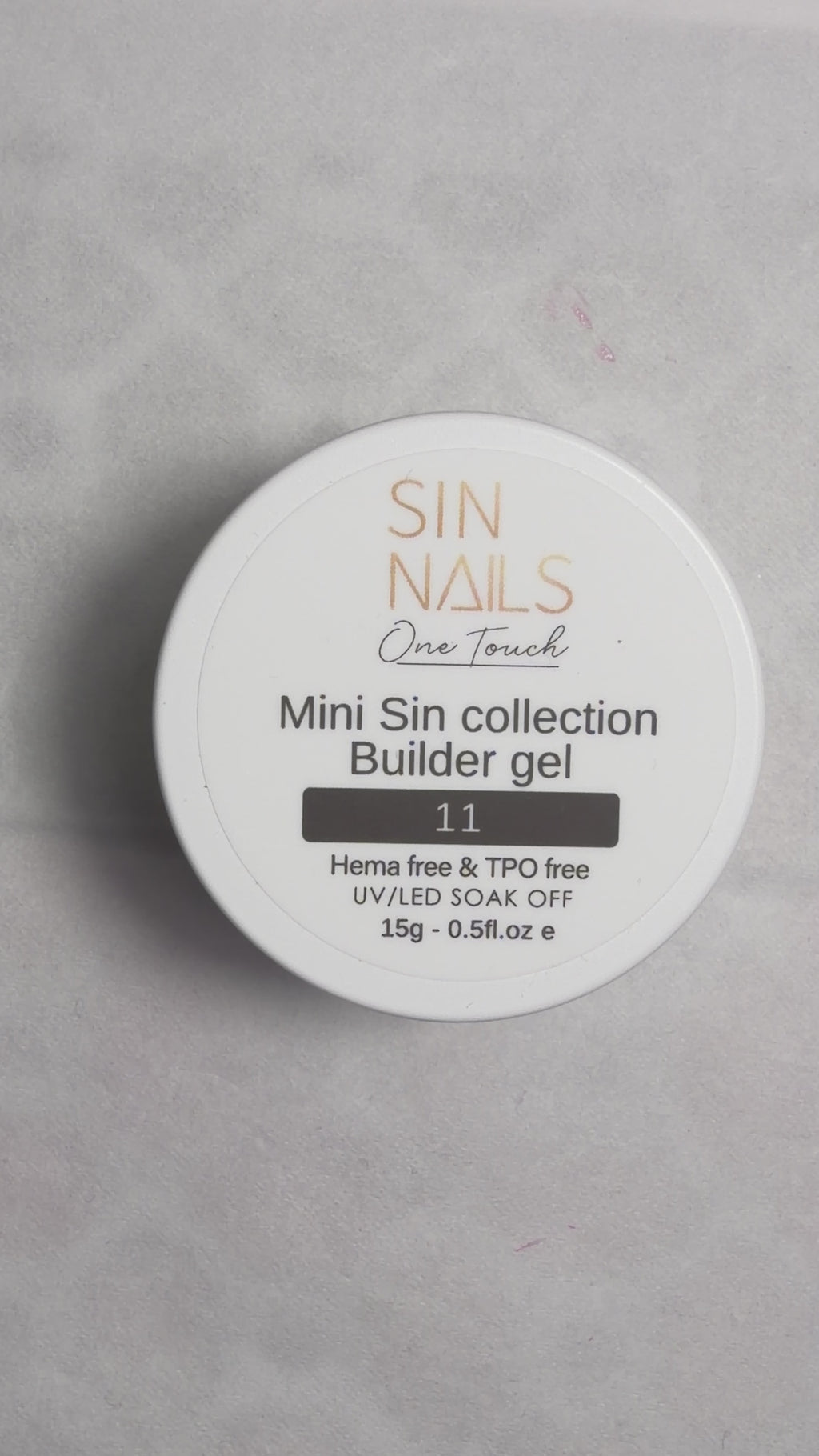 Mini Sin -Builder Gel Nr 11