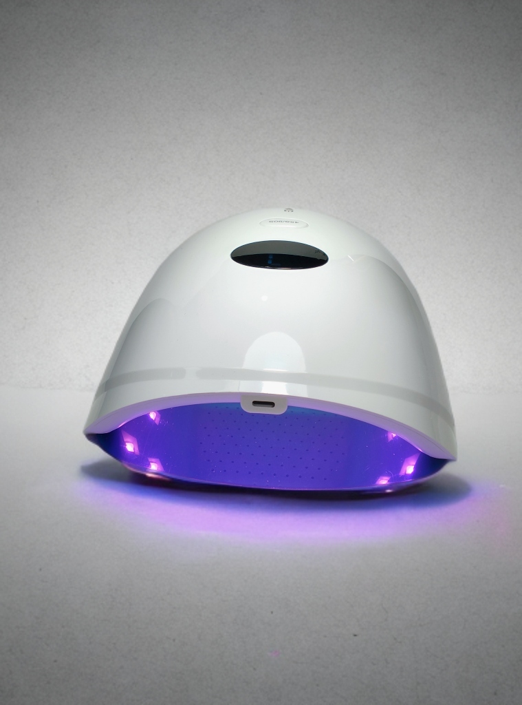 Lampa LED/UV 48W Reîncărcabilă cu Senzor, Dual Light