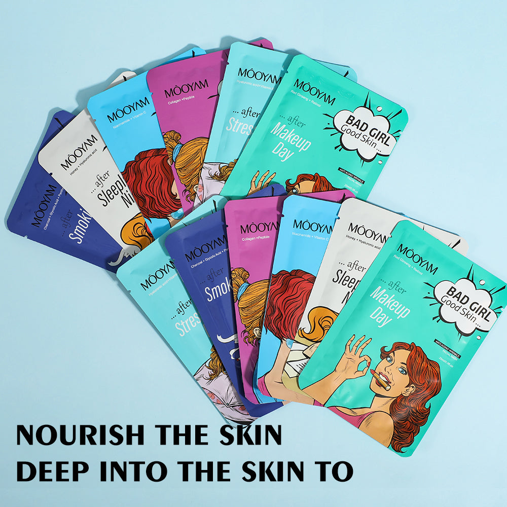 Hydrating Facial Mask STRESS DAY Hyaluronic Acid