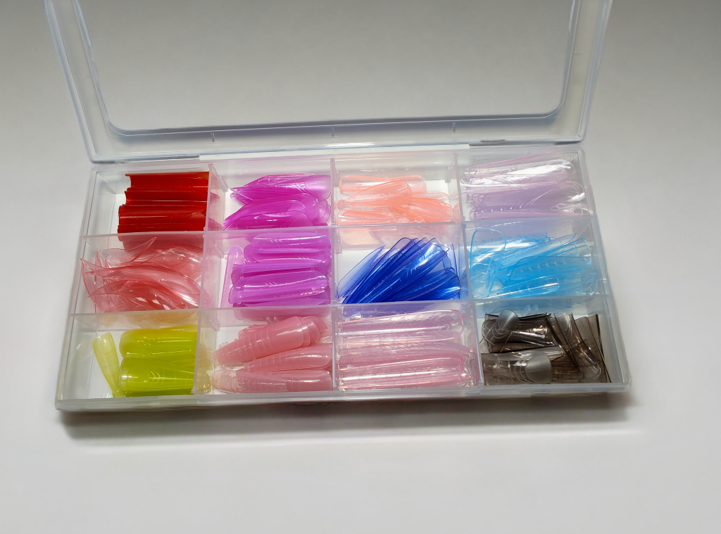 Tipsuri Reutilizabile, 12 Stiluri, Forme Almond/Oval/Stiletto/Square