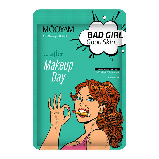 Hydrating Facial Mask MAKEUP DAY Red Ginseng Retinol